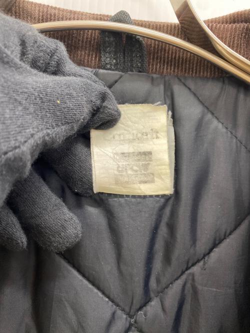 CarHartt（カーハート）CarHartt (カーハート) トラディショナルデトロイトジャケット グリーン×ブラウン サイズ:表記無の古着・服飾アイテム