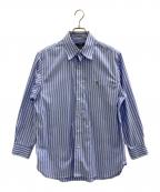 POLO RALPH LAURENポロ・ラルフローレン）の古着「長袖シャツ」｜ブルー×ホワイト