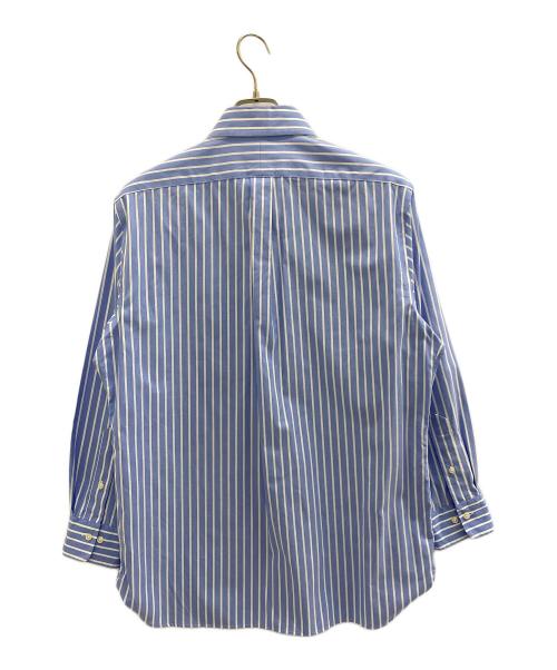 POLO RALPH LAUREN（ポロ・ラルフローレン）POLO RALPH LAUREN (ポロ・ラルフローレン) 長袖シャツ ブルー×ホワイト サイズ:Ｍの古着・服飾アイテム