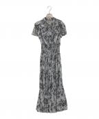 Snidelスナイデル）の古着「ノースリーブワンピース」｜スカイブルー