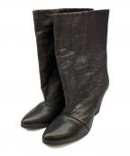 FABIO RUSCONIファビオルスコーニ）の古着「ブーツ」｜パープル