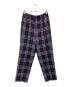 Burberry's（バーバリーズ）の古着「チェックパンツ」｜ネイビー