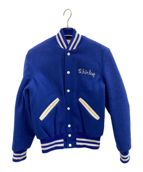 DeLong（デロング）DeLong (デロング) スタジャン ネイビー サイズ:Sの古着・服飾アイテム