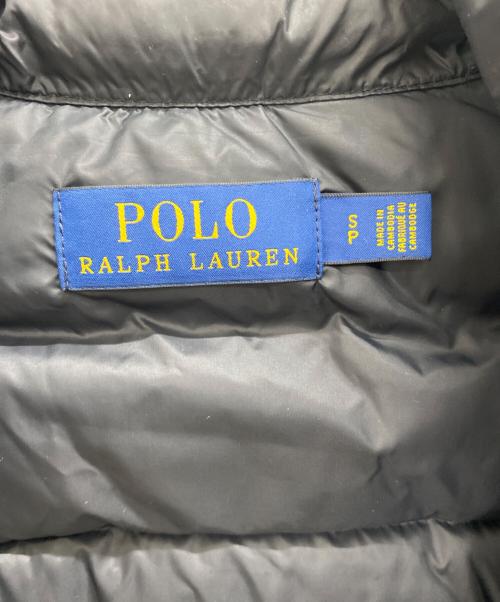 POLO RALPH LAUREN（ポロ・ラルフローレン）POLO RALPH LAUREN (ポロ・ラルフローレン) ダウンベスト ブラック サイズ:Sの古着・服飾アイテム