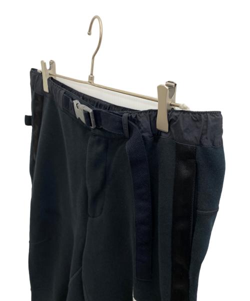NIKE（ナイキ）NIKE (ナイキ) sacai (サカイ) NRG FLEECE PANT ブラック サイズ:Lの古着・服飾アイテム