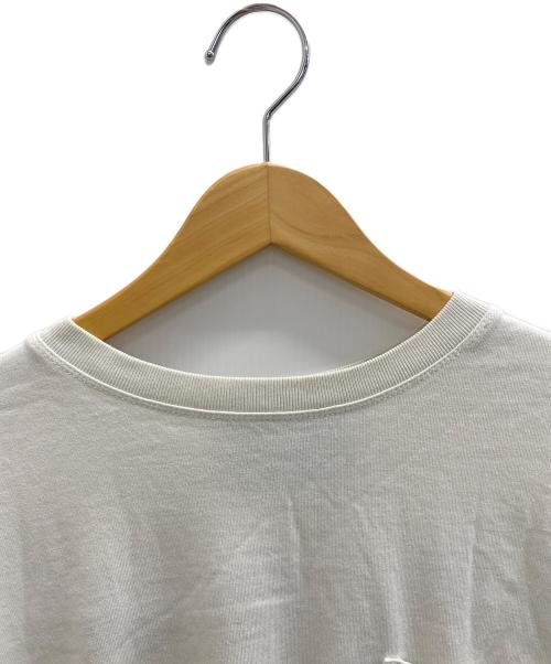 Paris Saint-Germain（パリサンジェルマン）Paris Saint-Germain (パリサンジェルマン) GERMAIN FACE ロングTシャツ アイボリー サイズ:Ｍの古着・服飾アイテム