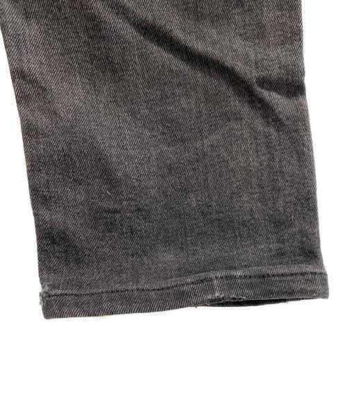 MINEDENIM（マインデニム）MINEDENIM (マインデニム) ブラックジーンズ グレー サイズ:7の古着・服飾アイテム