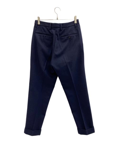 District UNITED ARROWS（ディストリクト ユナイテッドアローズ）District UNITED ARROWS (ディストリクト ユナイテッドアローズ) フラノ 1プリーツ パンツ ネイビー サイズ:42の古着・服飾アイテム