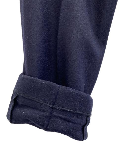 District UNITED ARROWS（ディストリクト ユナイテッドアローズ）District UNITED ARROWS (ディストリクト ユナイテッドアローズ) フラノ 1プリーツ パンツ ネイビー サイズ:42の古着・服飾アイテム