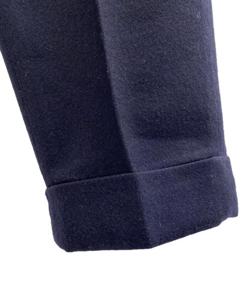 District UNITED ARROWS（ディストリクト ユナイテッドアローズ）District UNITED ARROWS (ディストリクト ユナイテッドアローズ) フラノ 1プリーツ パンツ ネイビー サイズ:42の古着・服飾アイテム