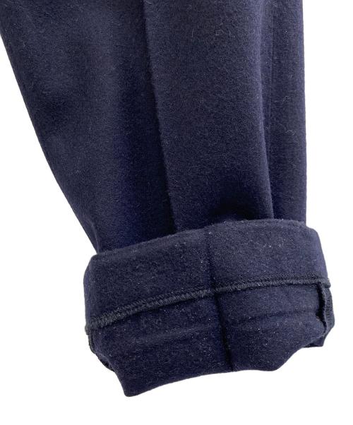 District UNITED ARROWS（ディストリクト ユナイテッドアローズ）District UNITED ARROWS (ディストリクト ユナイテッドアローズ) フラノ 1プリーツ パンツ ネイビー サイズ:42の古着・服飾アイテム