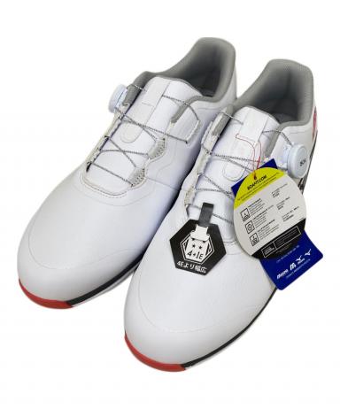 中古・古着通販】MIZUNO (ミズノ) ゴルフシューズ ホワイト サイズ:28