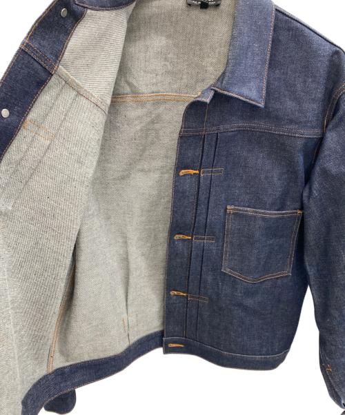 A.P.C.（アーペーセー）A.P.C. (アーペーセー) DENIM BRUT VESTE JEAN JPS リジット 1stタイプ デニムトラッカージャケット インディゴ サイズ:Mの古着・服飾アイテム