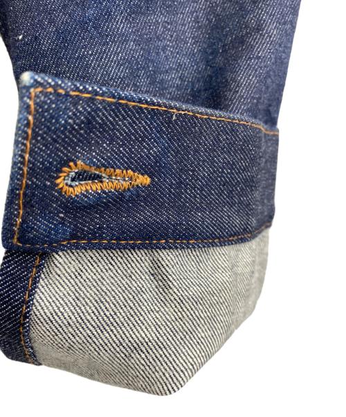 A.P.C.（アーペーセー）A.P.C. (アーペーセー) DENIM BRUT VESTE JEAN JPS リジット 1stタイプ デニムトラッカージャケット インディゴ サイズ:Mの古着・服飾アイテム