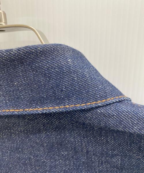 A.P.C.（アーペーセー）A.P.C. (アーペーセー) DENIM BRUT VESTE JEAN JPS リジット 1stタイプ デニムトラッカージャケット インディゴ サイズ:Mの古着・服飾アイテム