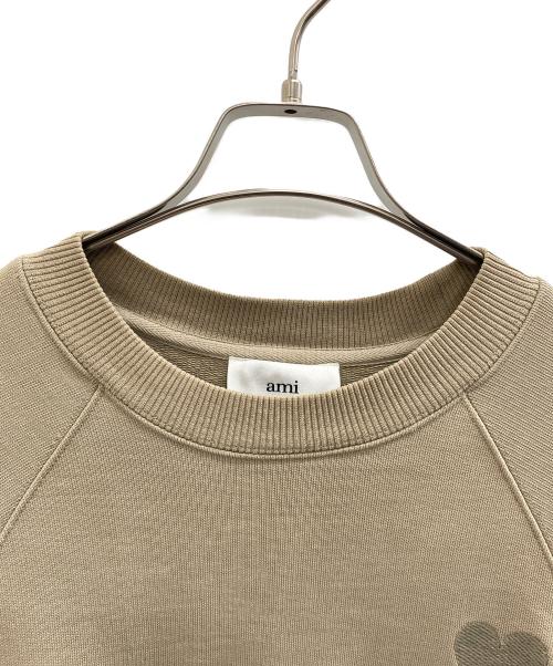 ami（アミ）ami (アミ) スウェット ベージュ サイズ:Lの古着・服飾アイテム