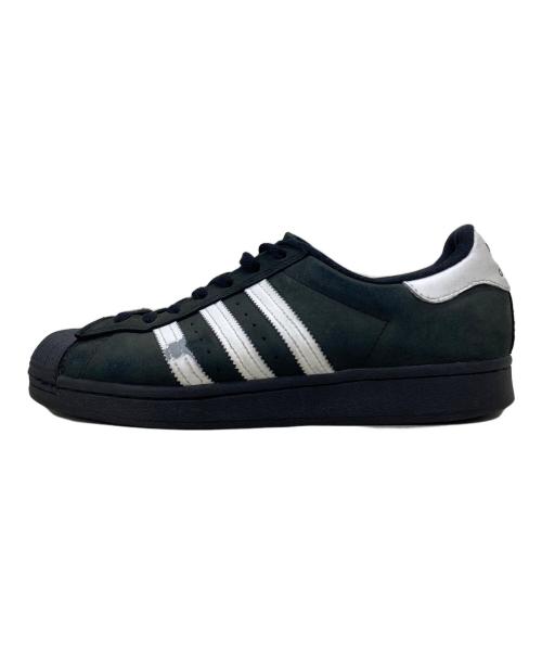 adidas（アディダス）adidas (アディダス) ローカットスニーカー グリーン×ブラック サイズ:26.5cmの古着・服飾アイテム