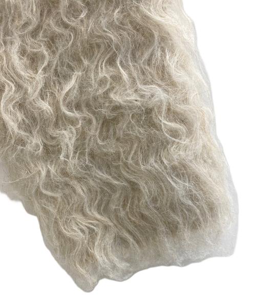 BEARDSLEY（ビアズリー）BEARDSLEY (ビアズリー) ノーカラーコート ライトグレー サイズ:FREEの古着・服飾アイテム