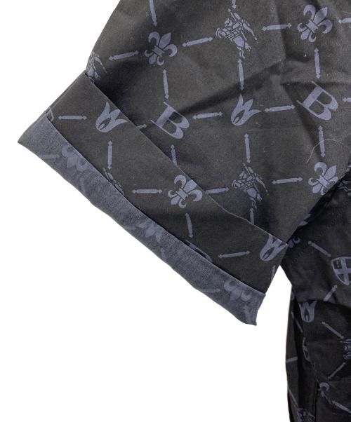 BURBERRY BLACK LABEL（バーバリーブラックレーベル）BURBERRY BLACK LABEL (バーバリーブラックレーベル) 半袖シャツ ブラック サイズ:2 未使用品の古着・服飾アイテム