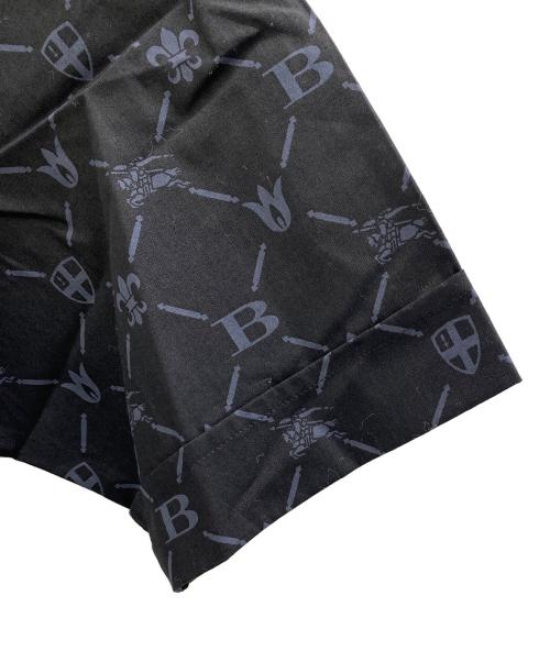 BURBERRY BLACK LABEL（バーバリーブラックレーベル）BURBERRY BLACK LABEL (バーバリーブラックレーベル) 半袖シャツ ブラック サイズ:2 未使用品の古着・服飾アイテム