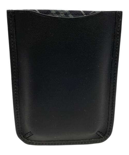 BURBERRY BLACK LABEL（バーバリーブラックレーベル）BURBERRY BLACK LABEL (バーバリーブラックレーベル) カードケース ブラックの古着・服飾アイテム