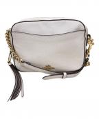 COACHコーチ）の古着「カメラバッグ」｜アイボリー