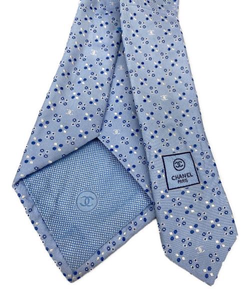 CHANEL（シャネル）CHANEL (シャネル) ネクタイ ブルー サイズ:不明の古着・服飾アイテム