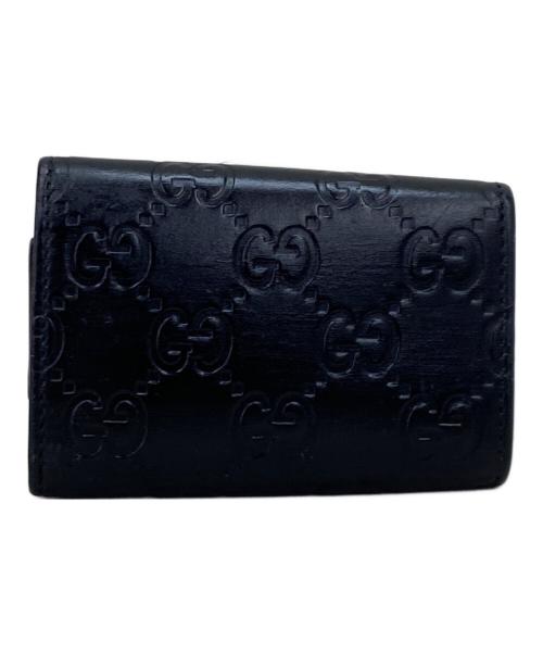 GUCCI（グッチ）GUCCI (グッチ) キーケース ブラックの古着・服飾アイテム