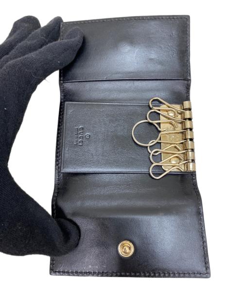 GUCCI（グッチ）GUCCI (グッチ) キーケース ブラックの古着・服飾アイテム