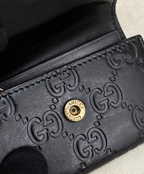 GUCCI（グッチ）GUCCI (グッチ) キーケース ブラックの古着・服飾アイテム