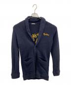 Hysteric Glamourヒステリックグラマー）の古着「ニットカーディガン」｜ネイビー