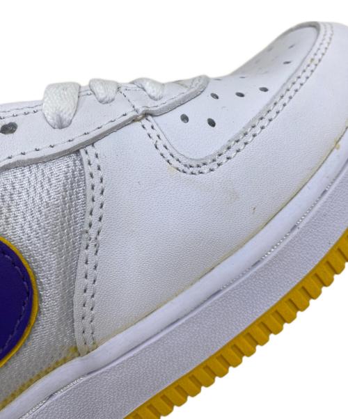 NIKE（ナイキ）NIKE (ナイキ) スニーカー ホワイト×パープル サイズ:26の古着・服飾アイテム