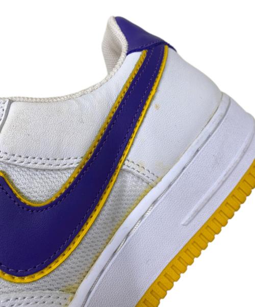 NIKE（ナイキ）NIKE (ナイキ) スニーカー ホワイト×パープル サイズ:26の古着・服飾アイテム