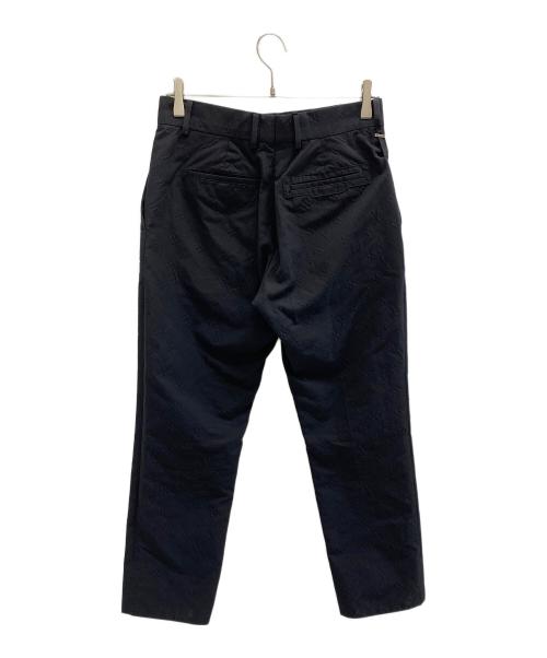 LOUIS VUITTON（ルイ ヴィトン）LOUIS VUITTON (ルイ ヴィトン) モノグラムエンボススラックス ブラック サイズ:38の古着・服飾アイテム