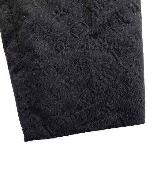 LOUIS VUITTON（ルイ ヴィトン）LOUIS VUITTON (ルイ ヴィトン) モノグラムエンボススラックス ブラック サイズ:38の古着・服飾アイテム