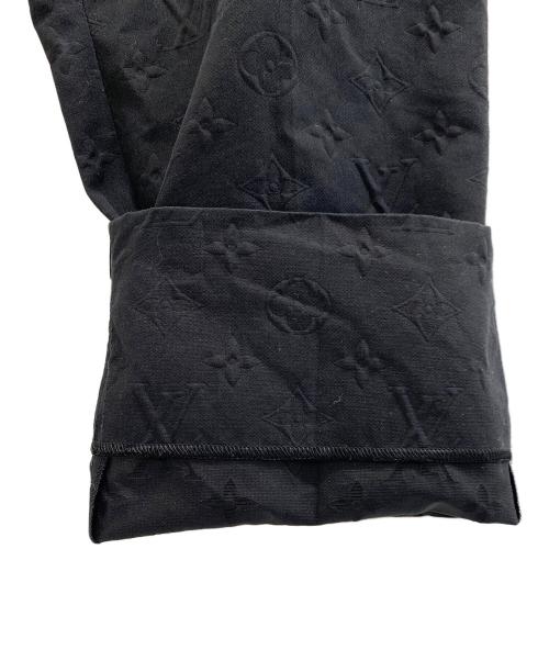 LOUIS VUITTON（ルイ ヴィトン）LOUIS VUITTON (ルイ ヴィトン) モノグラムエンボススラックス ブラック サイズ:38の古着・服飾アイテム