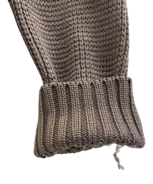 LOUIS VUITTON（ルイ ヴィトン）LOUIS VUITTON (ルイ ヴィトン) アーカイブノルディックセーター グレー×ブラウン サイズ:Sの古着・服飾アイテム