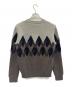 LOUIS VUITTON (ルイ ヴィトン) アーカイブノルディックセーター グレー×ブラウン サイズ:S：75000円