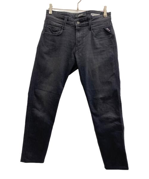 REPLAY（リプレイ）REPLAY (リプレイ) ブラックジーンズ ブラック サイズ:30の古着・服飾アイテム