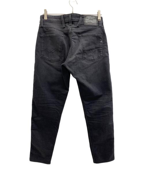 REPLAY（リプレイ）REPLAY (リプレイ) ブラックジーンズ ブラック サイズ:30の古着・服飾アイテム