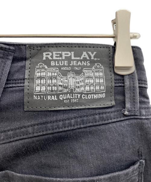 REPLAY（リプレイ）REPLAY (リプレイ) ブラックジーンズ ブラック サイズ:30の古着・服飾アイテム