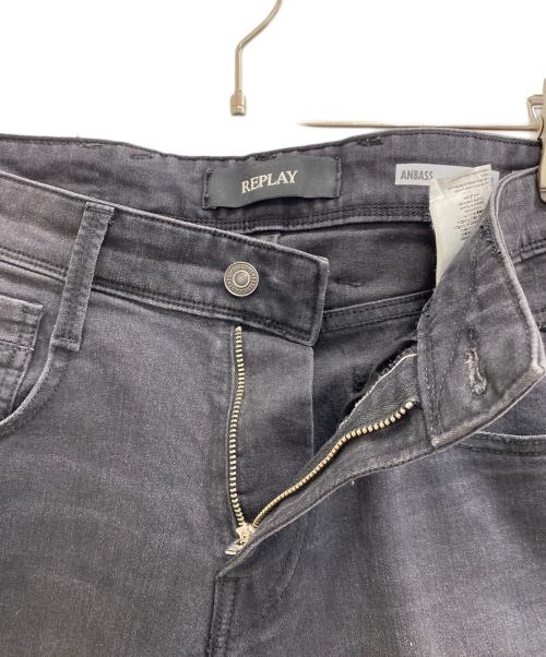 REPLAY（リプレイ）REPLAY (リプレイ) ブラックジーンズ ブラック サイズ:30の古着・服飾アイテム