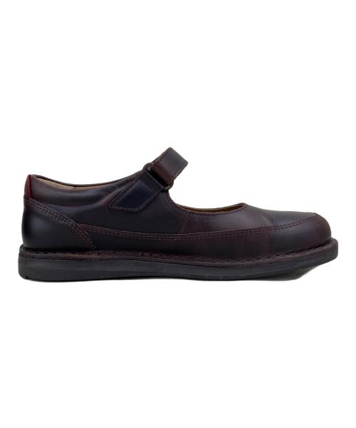 BIRKENSTOCK（ビルケンシュトック）BIRKENSTOCK (ビルケンシュトック) レザーストラップシューズ/JUNE ブラウン サイズ:23cmの古着・服飾アイテム