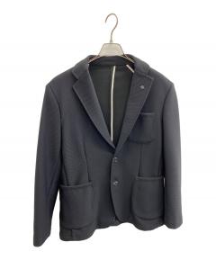 【美品】アルマーニコレツォーニ　ドライバーズ ニット　ダブル ライダース型　52 中古・古着通販】ARMANI COLLEZIONI (アルマーニ コレツィオーニ
