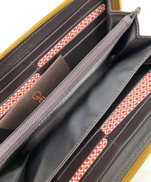 GHERARDINI（ゲラルディーニ）GHERARDINI (ゲラルディーニ) 長財布 ブラウンの古着・服飾アイテム