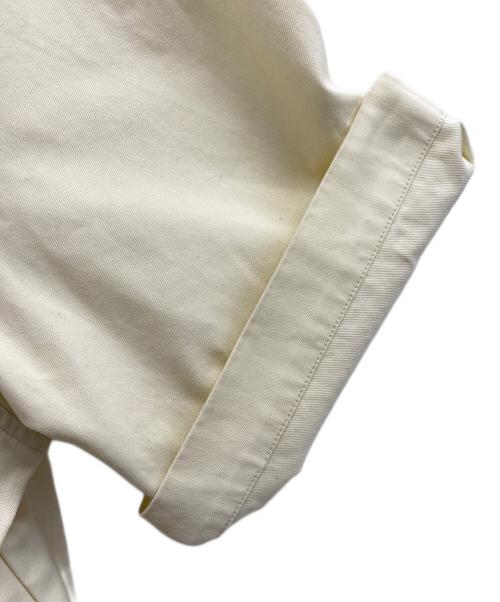 DIESEL（ディーゼル）DIESEL (ディーゼル) S-MAC-A SHIRT ホワイト×レッド サイズ:Lの古着・服飾アイテム