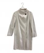UNTITLEDアンタイトル）の古着「スタンドカラーコート」｜グレー