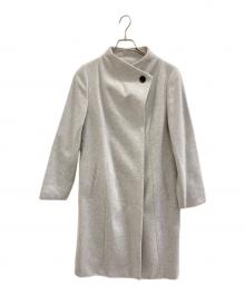 UNTITLED（アンタイトル）の古着「スタンドカラーコート」｜グレー