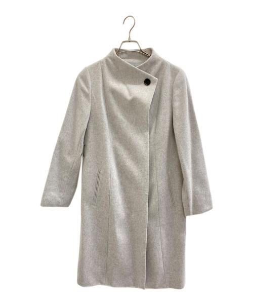 UNTITLED（アンタイトル）UNTITLED (アンタイトル) スタンドカラーコート グレー サイズ:Mの古着・服飾アイテム