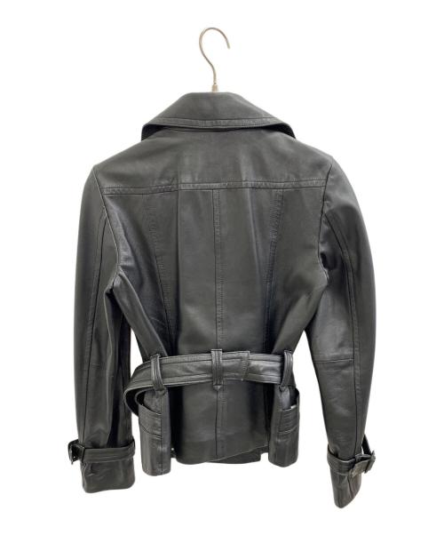 KUMIKYOKU（クミキョク）KUMIKYOKU (クミキョク) レザージャケット ブラック サイズ:2の古着・服飾アイテム